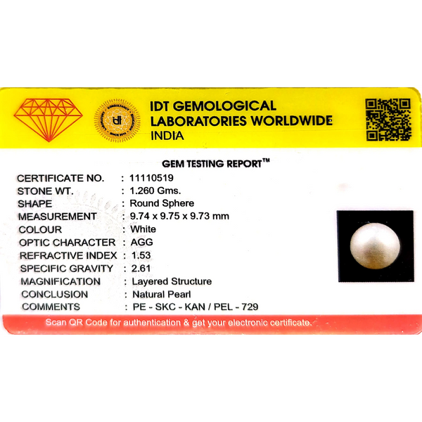 Pearl - 5.9 Carat