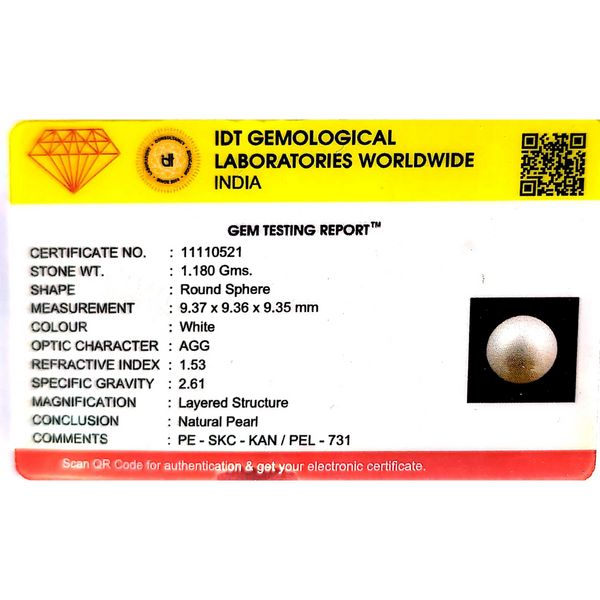 Pearl - 6.05 Carat