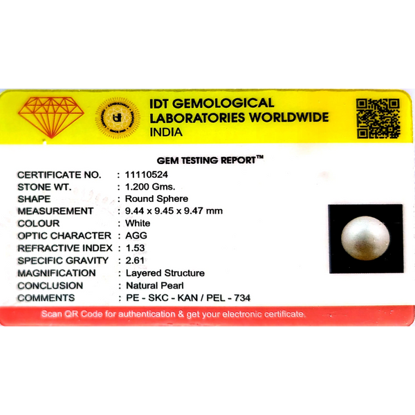 Pearl - 5.75 Carat