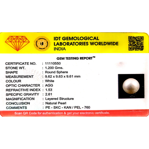 Pearl - 6.2 Carat