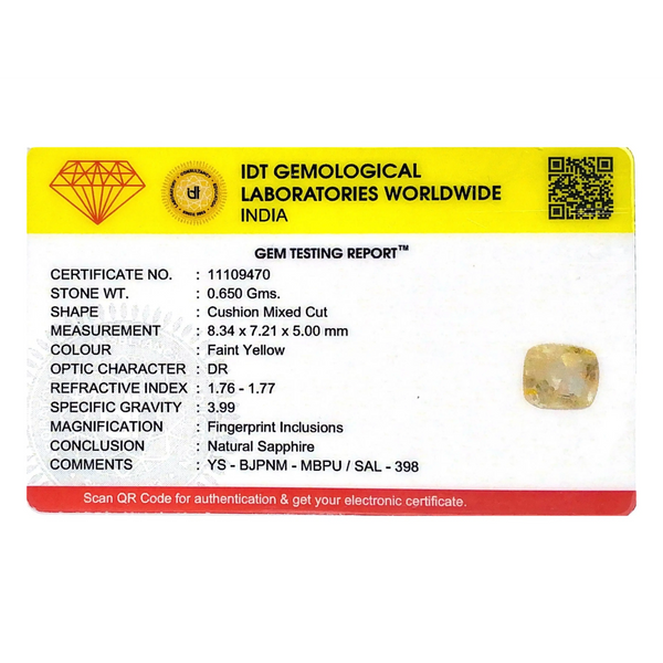 srilankan-natural-yellow-sapphire .650 gms