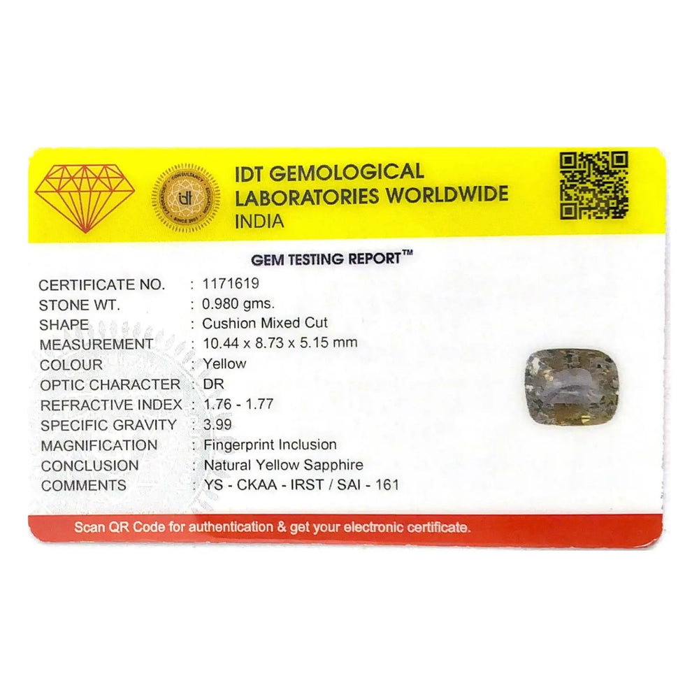 White Sapphire - 4.9 Carat - Pramogh