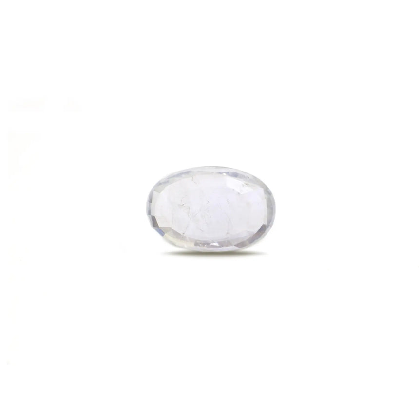 White Sapphire - 5.94 Carat - Pramogh