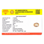 Yellow Sapphire - 6.15 Carat
