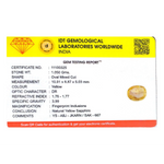Yellow Sapphire - 5.25 Carat