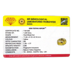 Yellow Sapphire - 6.1 Carat - Pramogh