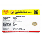 Yellow Sapphire - 3.05 Carat - Pramogh