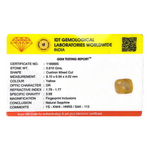 Yellow Sapphire - 3.05 Carat