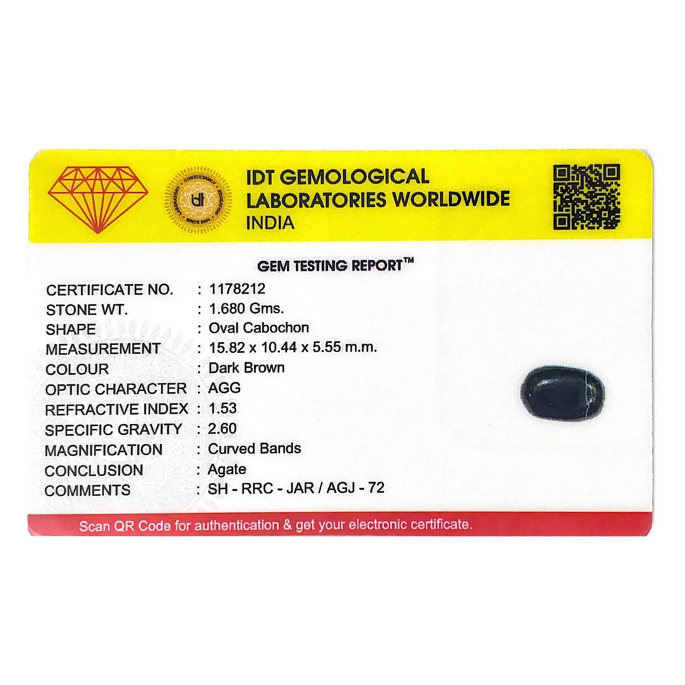 Sulemani Haqeeq - 8.4 Carat - Pramogh