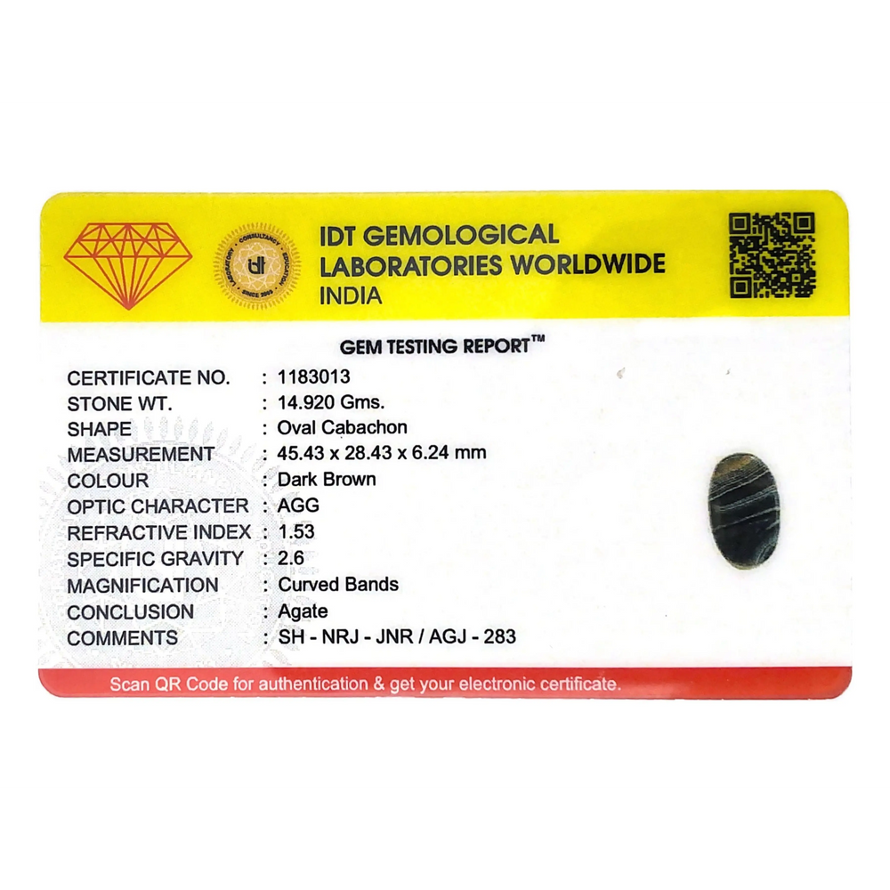 Sulemani Haqeeq - 74.6 Carat - Pramogh