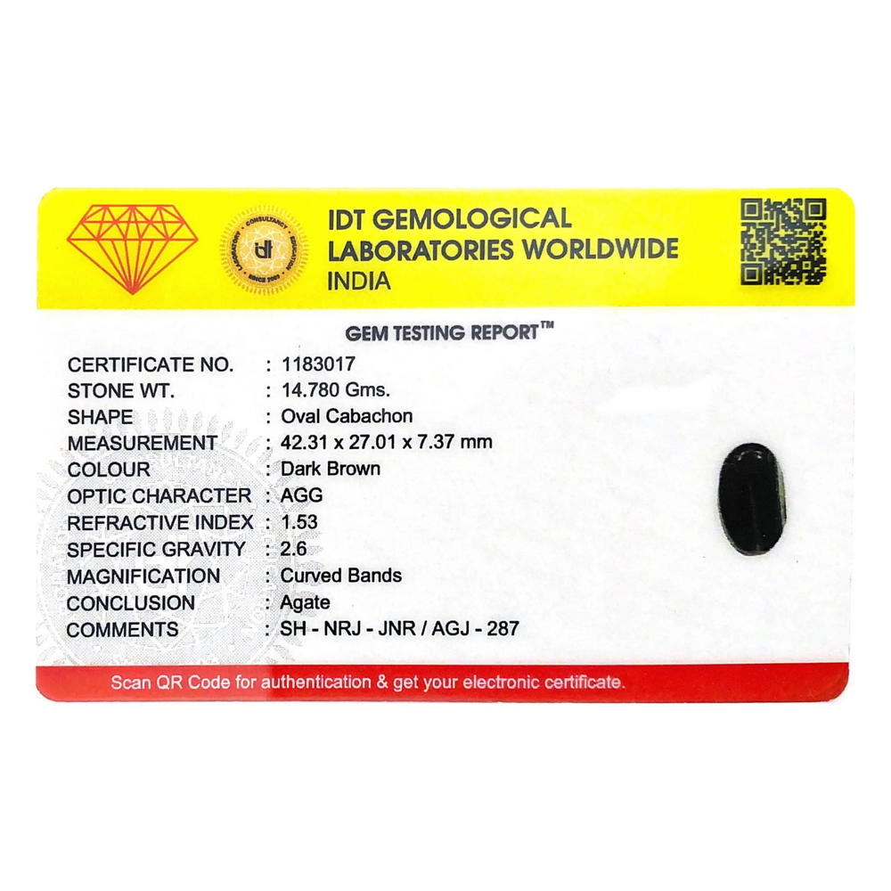 Sulemani Haqeeq - 73.9 Carat - Pramogh