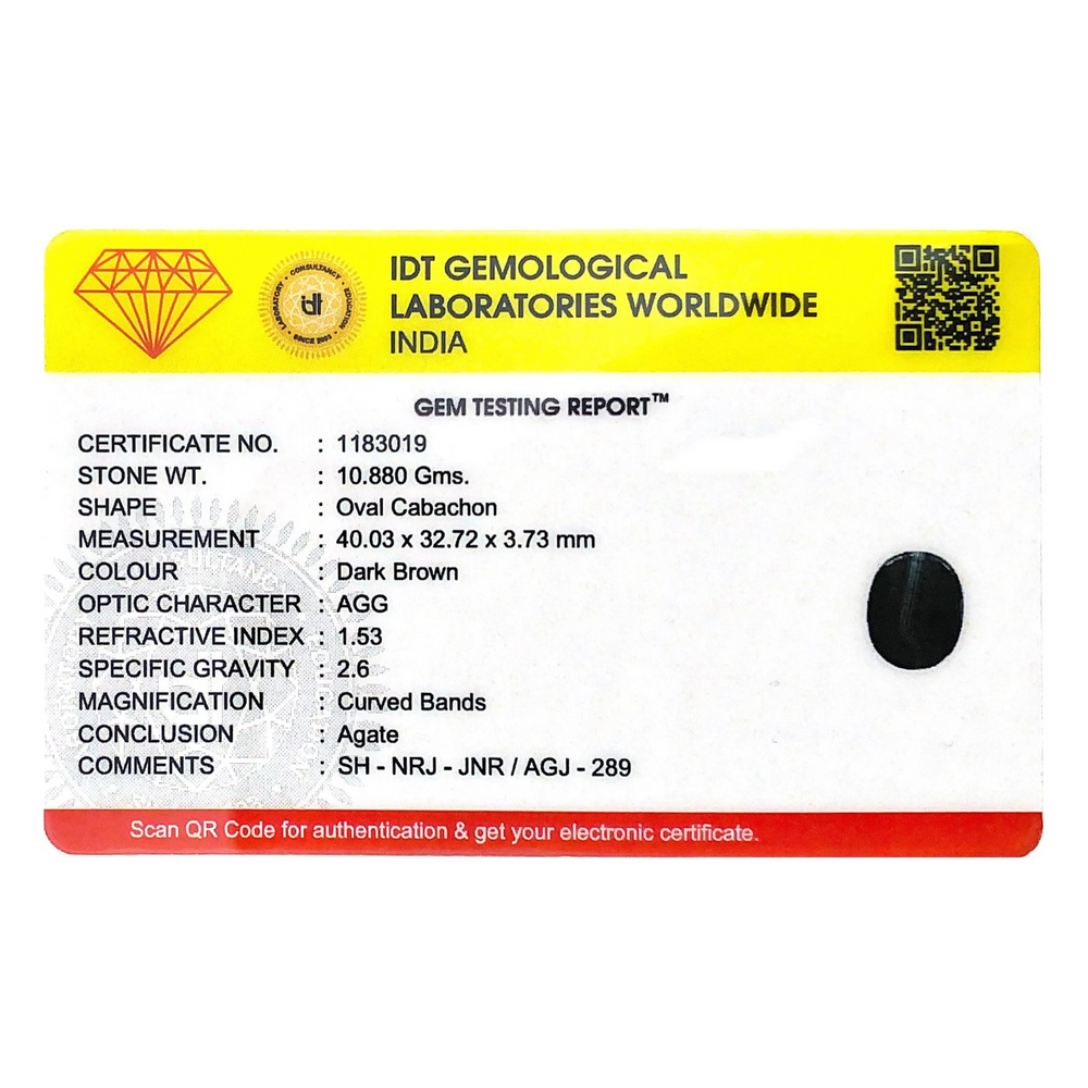 Sulemani Haqeeq - 54.4 Carat - Pramogh