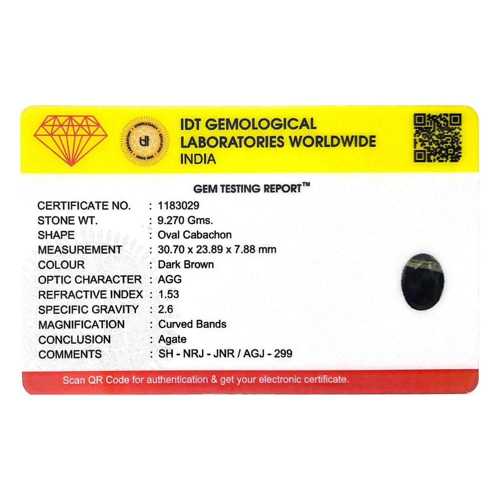 Sulemani Haqeeq - 46.35 Carat - Pramogh