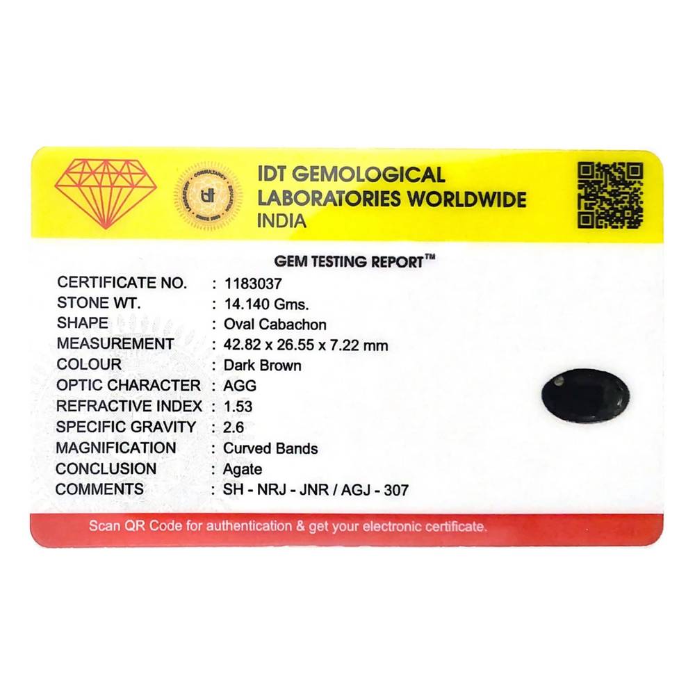 Sulemani Haqeeq - 70.7 Carat - Pramogh