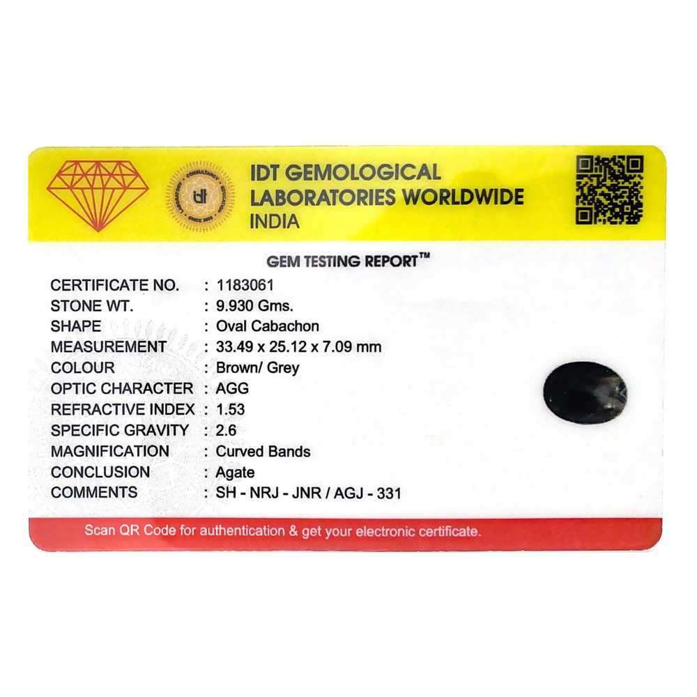 Sulemani Haqeeq - 49.65 Carat - Pramogh