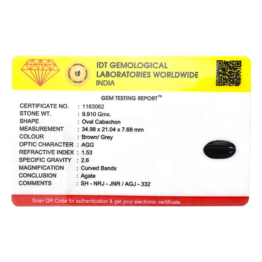 Sulemani Haqeeq - 49.55 Carat - Pramogh