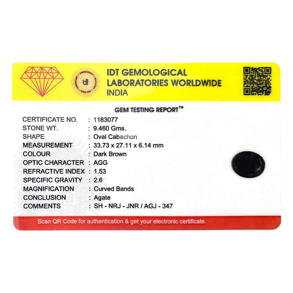 Sulemani Haqeeq - 47.3 Carat - Pramogh