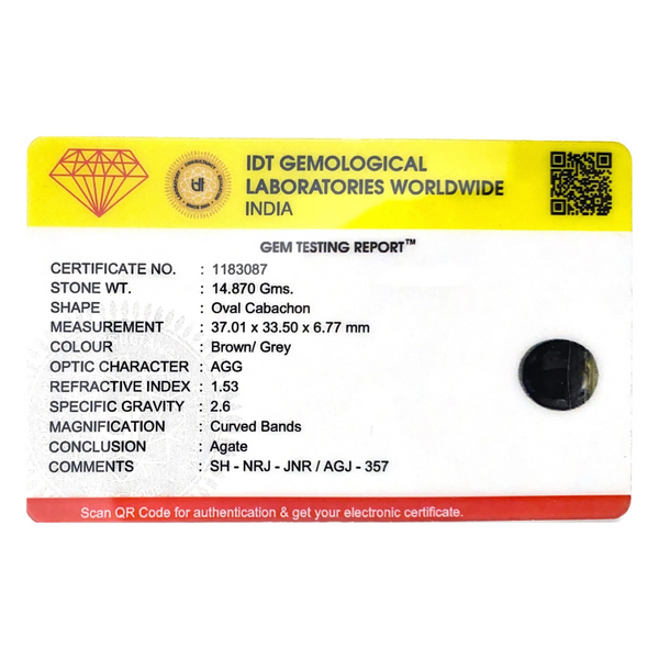 Sulemani Haqeeq - 74.35 Carat - Pramogh