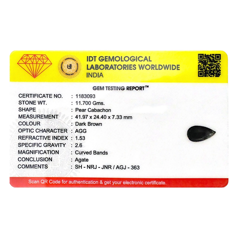 Sulemani Haqeeq - 58.5 Carat - Pramogh