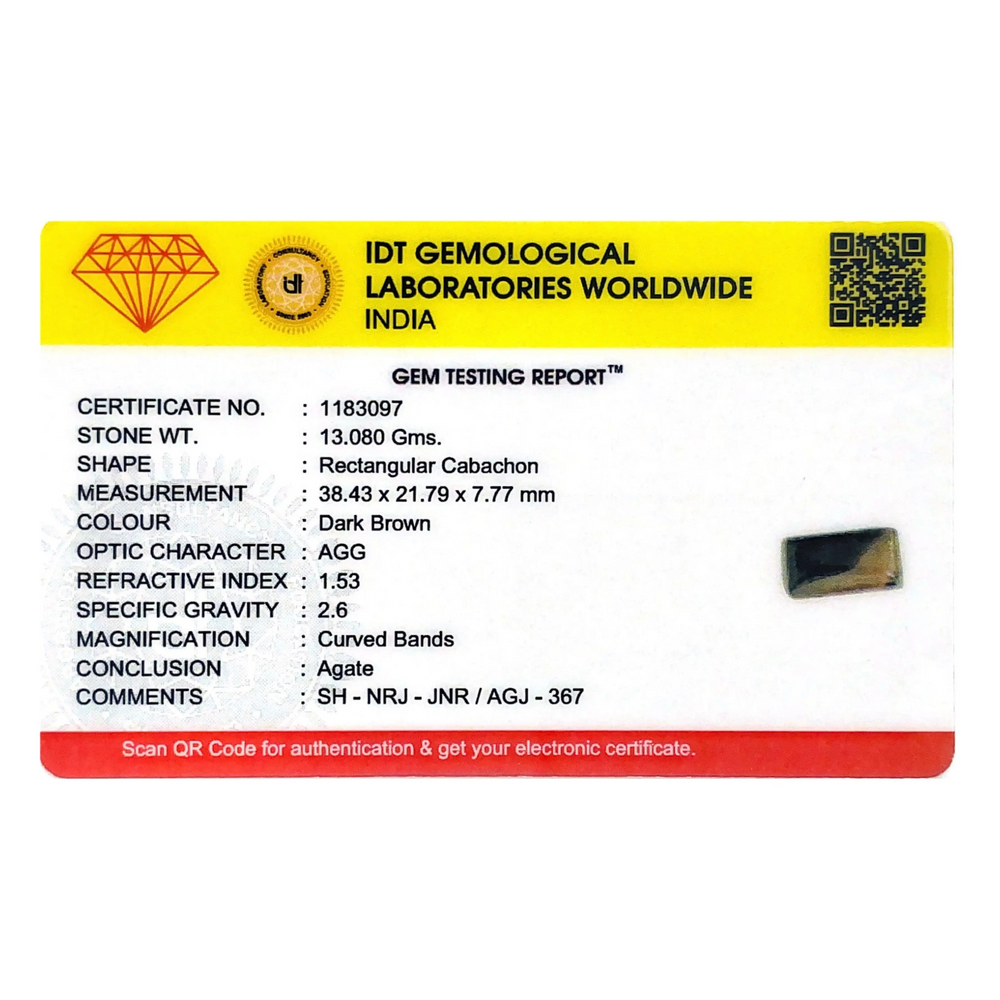 Sulemani Haqeeq - 65.4 Carat - Pramogh