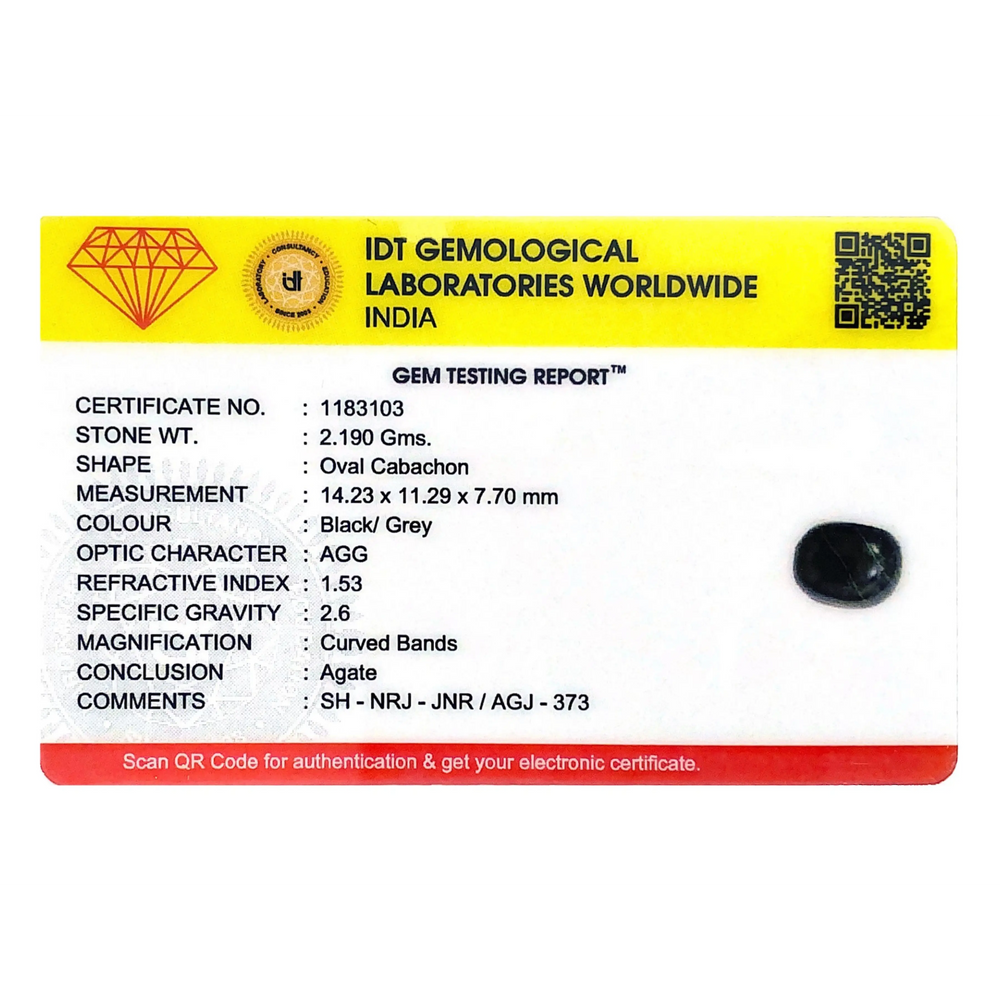 Sulemani Haqeeq - 10.95 Carat - Pramogh