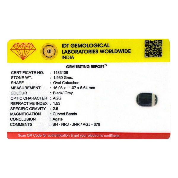 Sulemani Haqeeq - 9.65 Carat - Pramogh