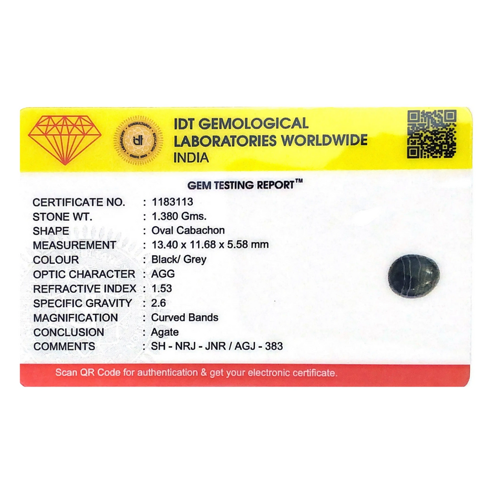 Sulemani Haqeeq - 6.9 Carat - Pramogh
