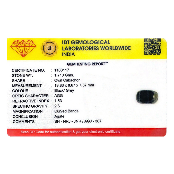 Sulemani Haqeeq - 8.55 Carat - Pramogh