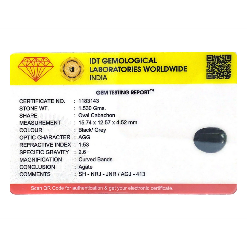 Sulemani Haqeeq - 7.65 Carat - Pramogh