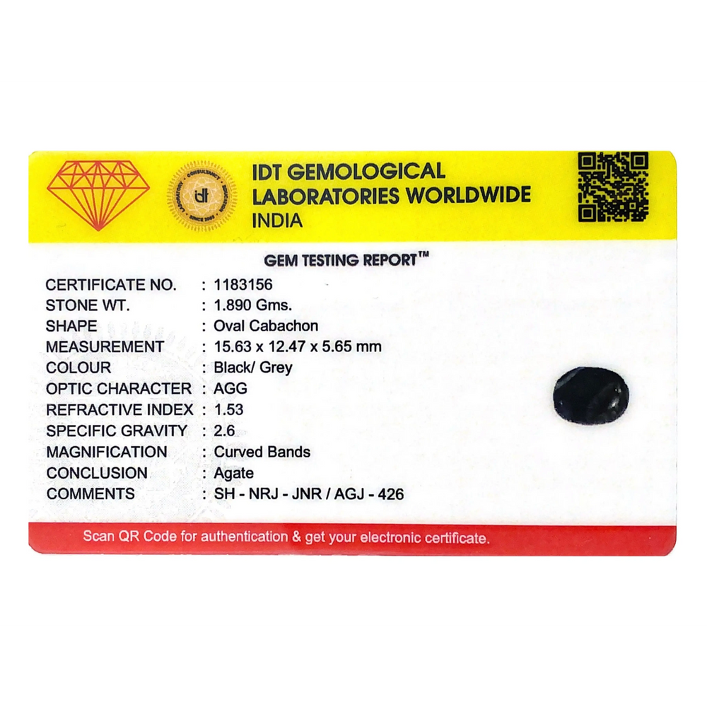 Sulemani Haqeeq - 9.45 Carat - Pramogh