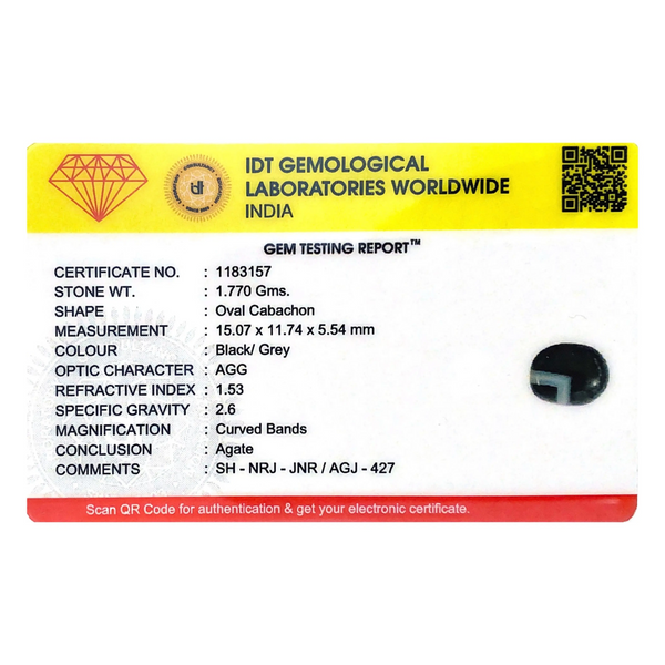 Sulemani Haqeeq - 8.85 Carat - Pramogh