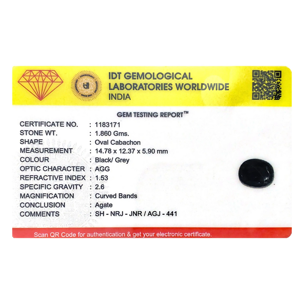 Sulemani Haqeeq - 9.3 Carat - Pramogh