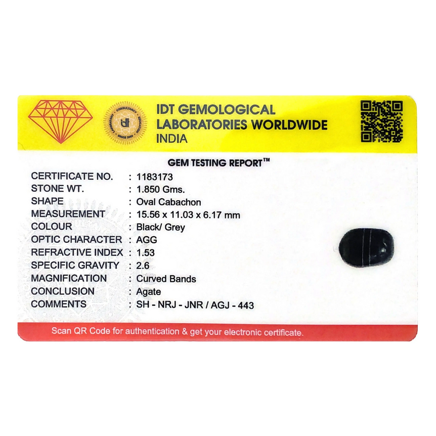 Sulemani Haqeeq - 9.25 Carat - Pramogh