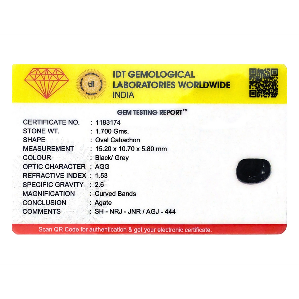 Sulemani Haqeeq - 8.5 Carat - Pramogh