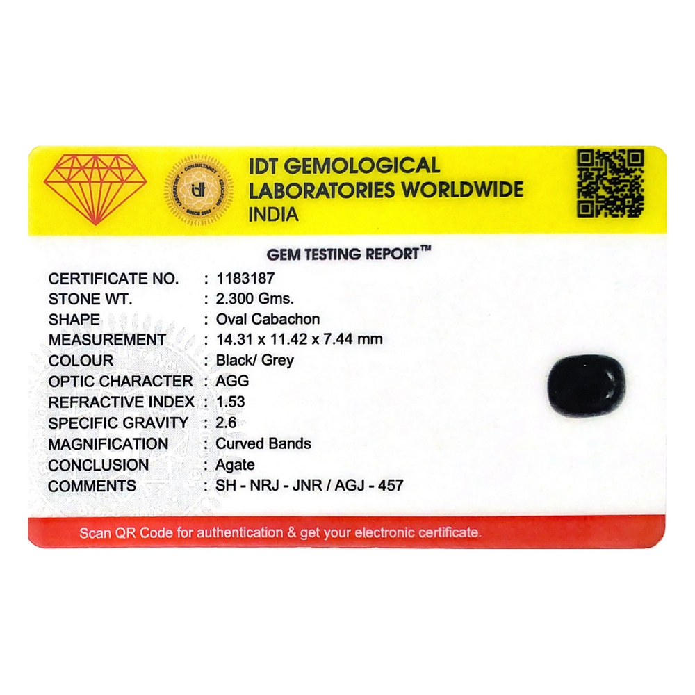 Sulemani Haqeeq - 11.5 Carat - Pramogh