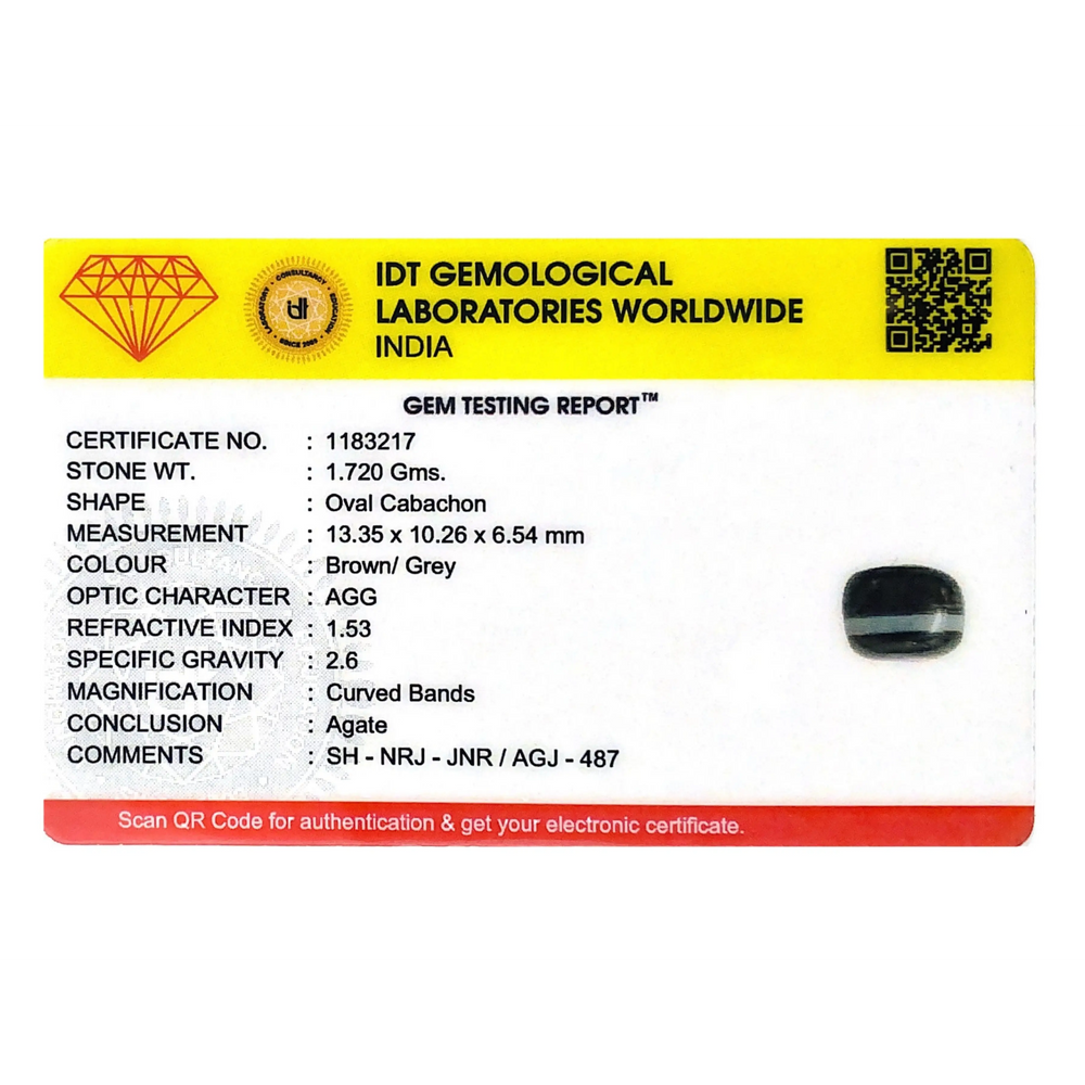 Sulemani Haqeeq - 8.6 Carat - Pramogh