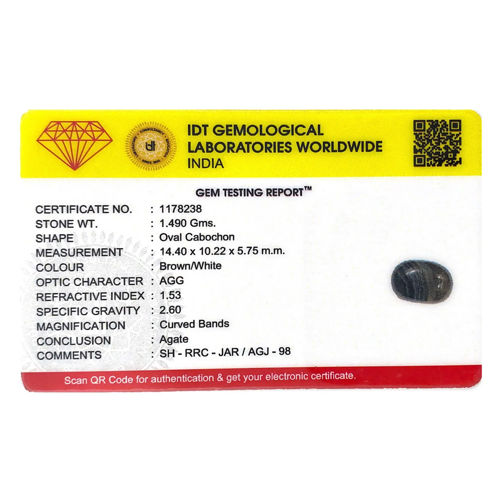 Sulemani Haqeeq - 7.45 Carat - Pramogh