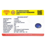 Blue Sapphire - 7.05 Carat