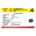 Blue Sapphire - 7.95 Carat