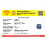 Blue Sapphire - 4.85 Carat