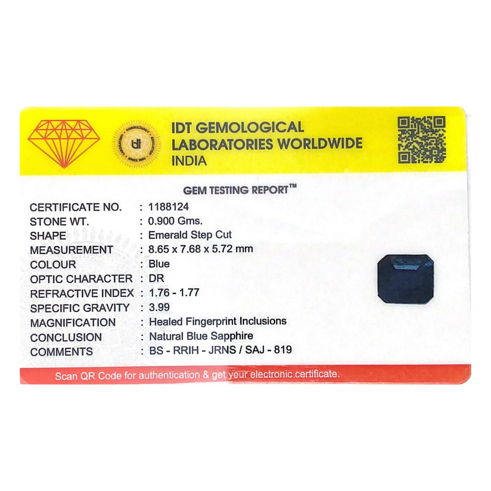 Blue Sapphire - 4.5 Carat