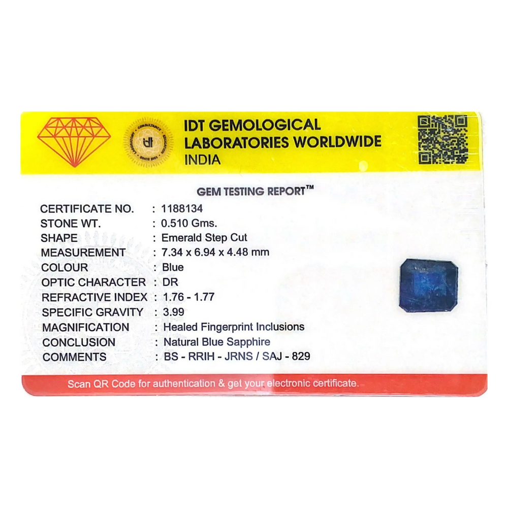 Blue Sapphire - 2.55 Carat