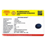 Blue Sapphire - 10.2 Carat