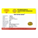 Yellow Sapphire - 5.4 Carat