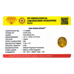 Yellow Sapphire - 4.85 Carat