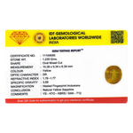 Yellow Sapphire - 6.15 Carat