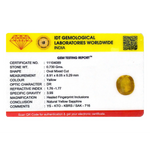 Yellow Sapphire - 3.65 Carat