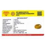 Yellow Sapphire - 5.7 Carat
