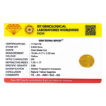 Yellow Sapphire - 4.15 Carat