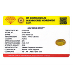 Yellow Sapphire - 4.45 Carat